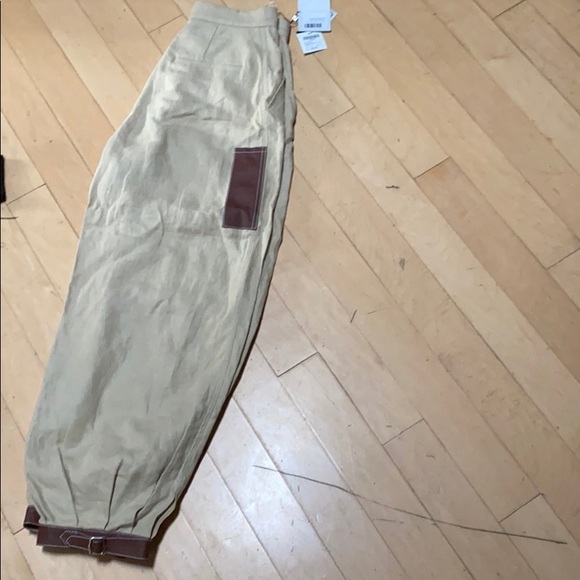 Loewe NWT tapered pant with leather details 34 - Picture 8 of 12